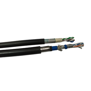 Armored Cat6 Cable – Rodent Proof Crush Resistant, Direct Burial No Conduit, Gigabit POE
