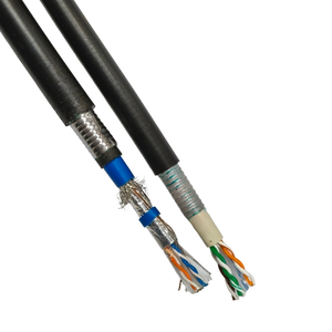 Armored Cat6 Cable – Rodent Proof Crush Resistant, Direct Burial No Conduit, Gigabit POE