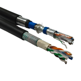 Armored Cat6 Cable – Rodent Proof Crush Resistant, Direct Burial No Conduit, Gigabit POE