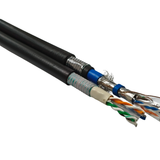 Armored Cat6 Cable – Rodent Proof Crush Resistant, Direct Burial No Conduit, Gigabit POE